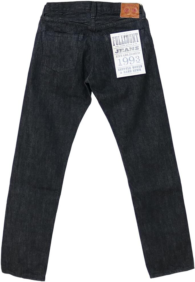 Amazon | [FULLCOUNT] フルカウント 1108BK スリムストレート ブラック