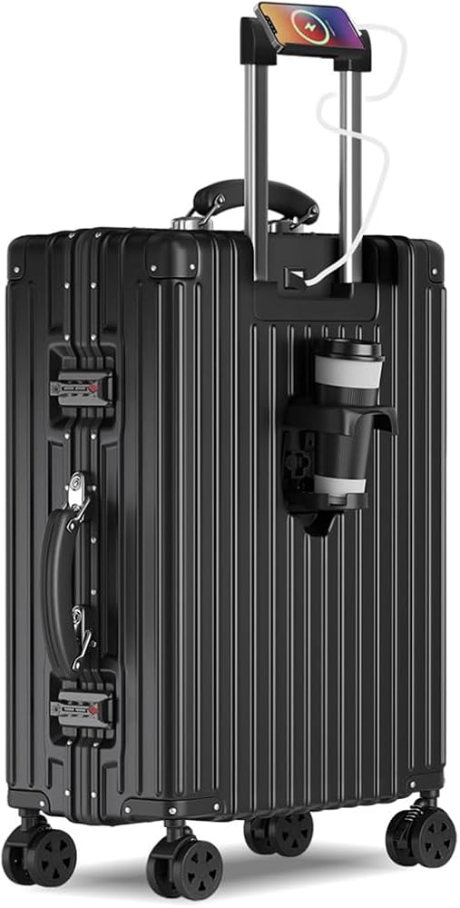 Amazon | [lanbao] スーツケース 機内持ち込み アルミ フレーム