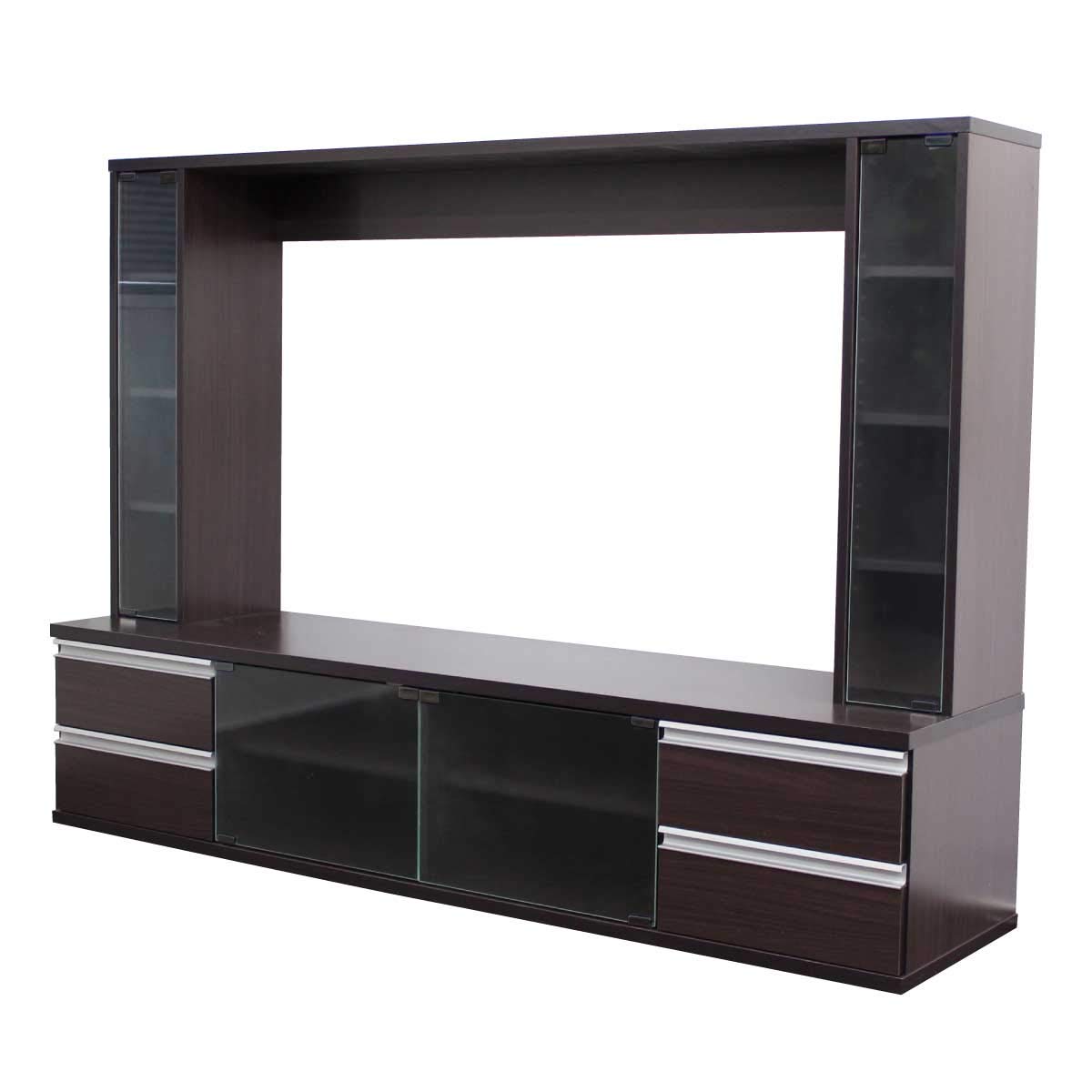 Amazon | 【55-60型推奨】 テレビ台 ローボード ハイタイプ 60型対応