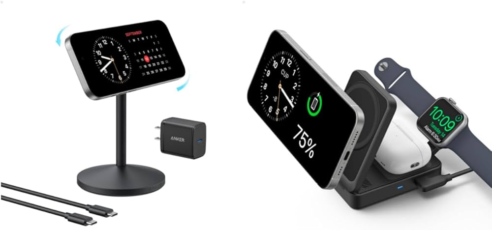 Amazon.com: Anker MagGo 3-in-1 Charging Station, Qi2 Certified 15W