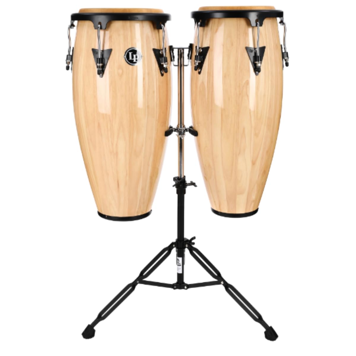 Amazon.com: Latin Percussion LPA647-AW Conga Drum Natural / Black