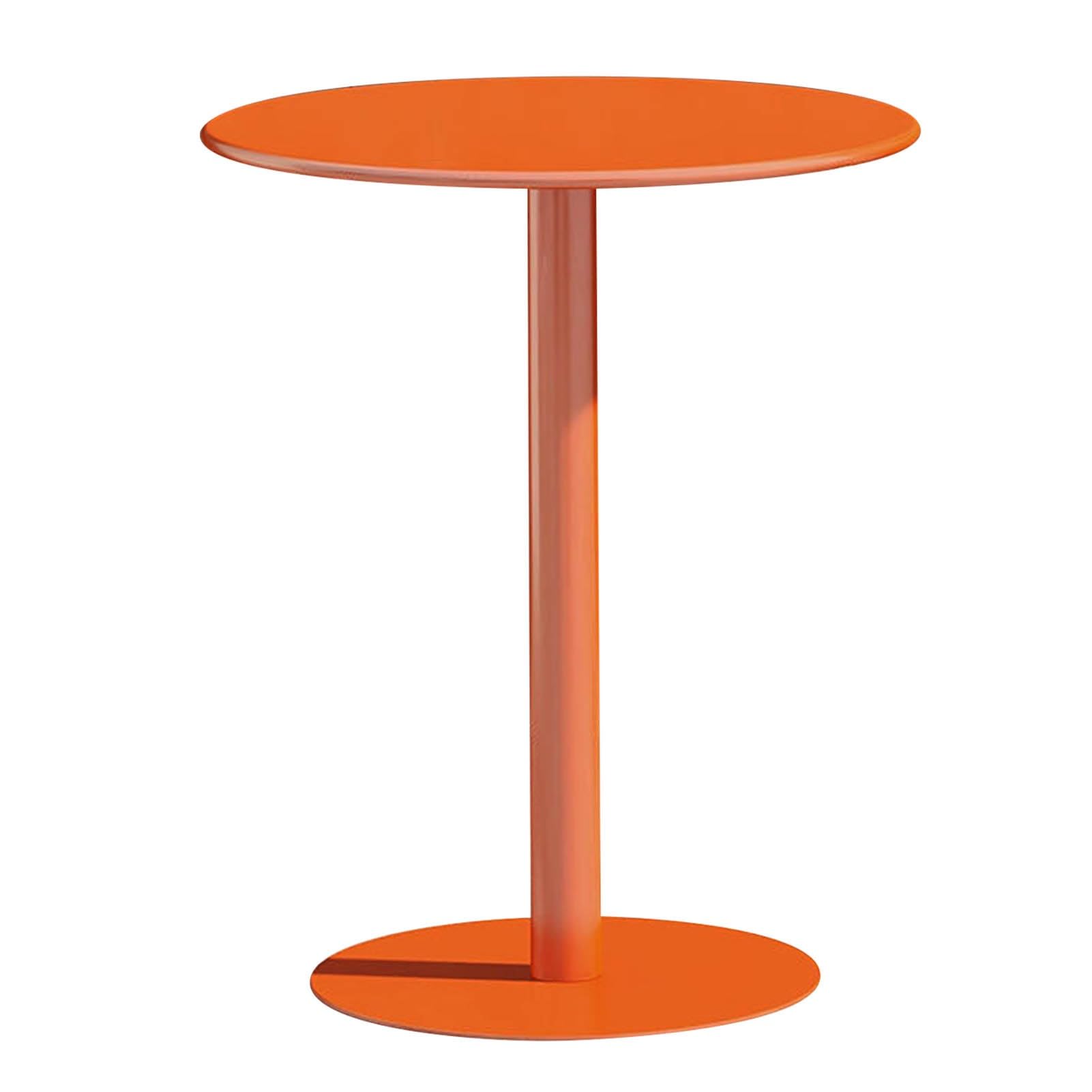 Amazon｜ラウンドオレンジ細身ベッドサイドテーブル小さなサイド