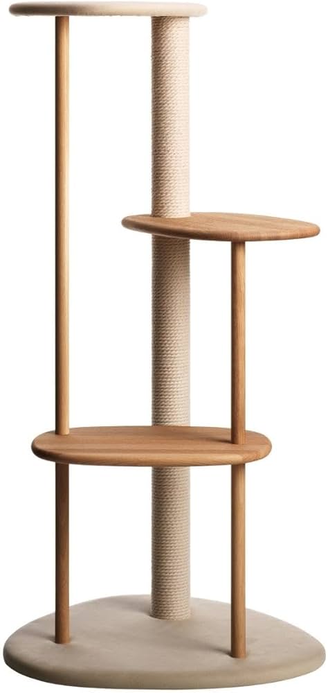 Amazon | [カリモク家具] KARIMOKU CAT TREE キャットタワー 木製 日本