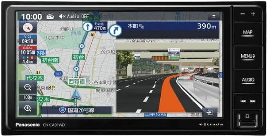 Amazon.co.jp: PANASONIC CN-CA01WD ストラーダ [7V型ワイド フルセグ