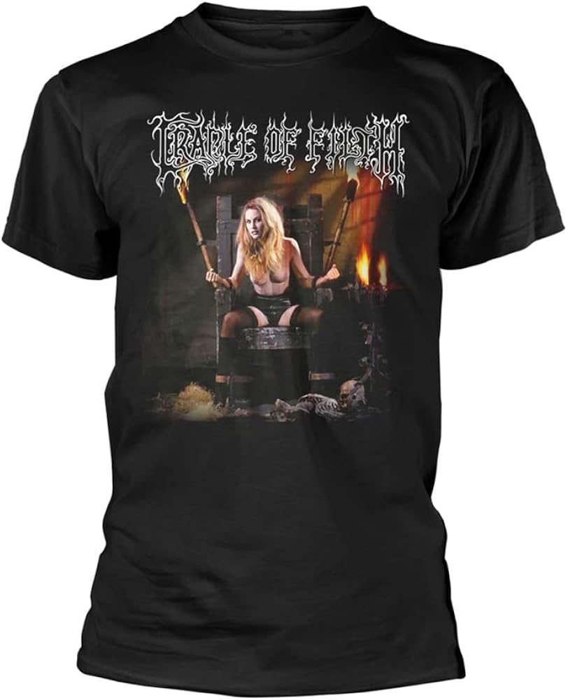 Amazon.com: Cradle of Filth Men's Dead Girls T-Shirt X-Large Black