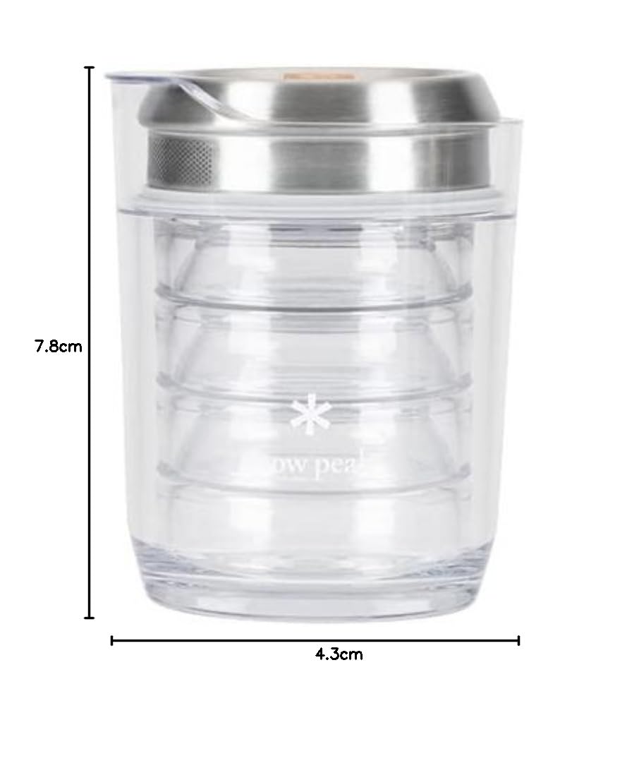 Amazon.co.jp: スノーピーク(snow peak)食器セット 湯呑 サヨウ クリア