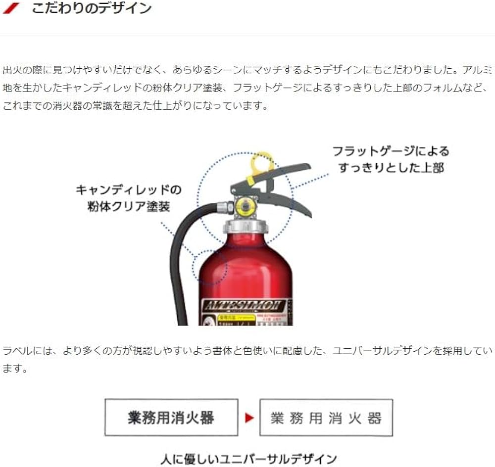Amazon.co.jp: モリタ宮田工業 【業務用】 アルミ製蓄圧式粉末ABC消火