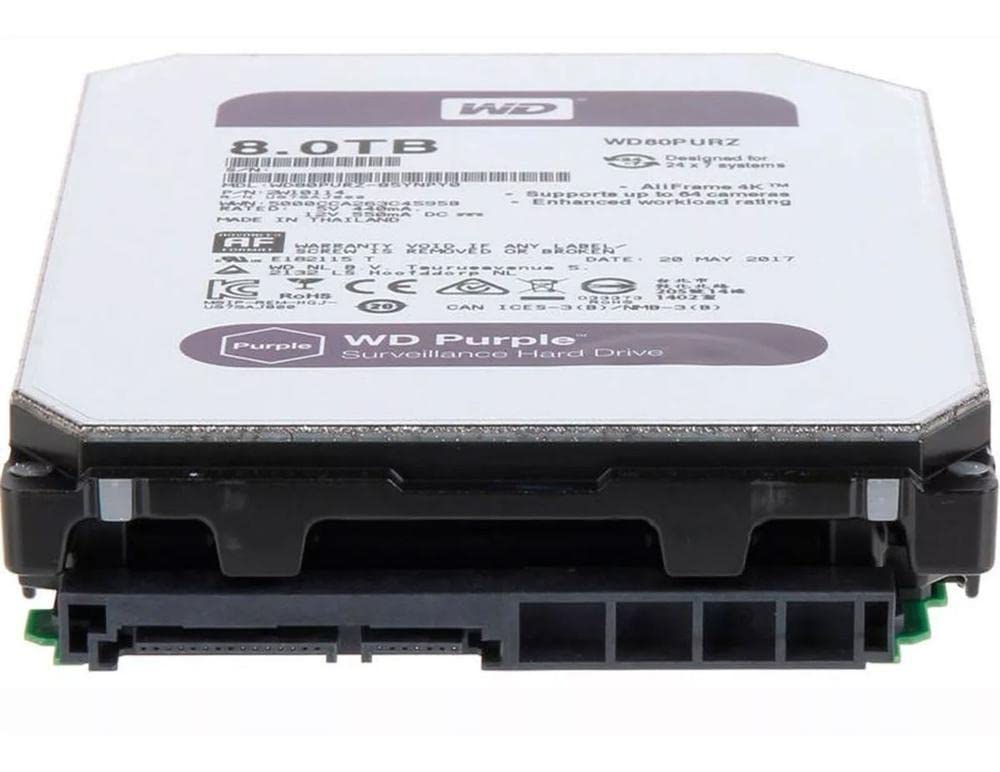 Amazon.com: Western Digital 8TB WD Purple Surveillance Internal
