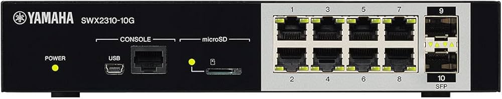 Amazon | YAMAHA SWX2310-10G インテリジェント L2 スイッチ 10ポート