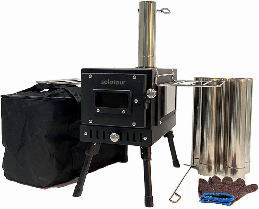 Amazon | Solotour（ ソロツアー）薪ストーブ アウトドア コンロ