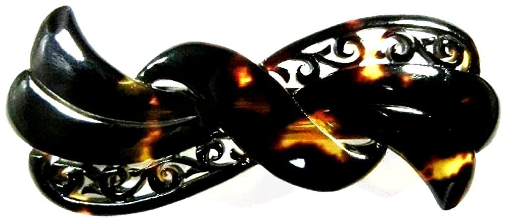 Amazon.co.jp: 【創業明治七年べっ甲の菊セール中】 本べっ甲 バレッタ