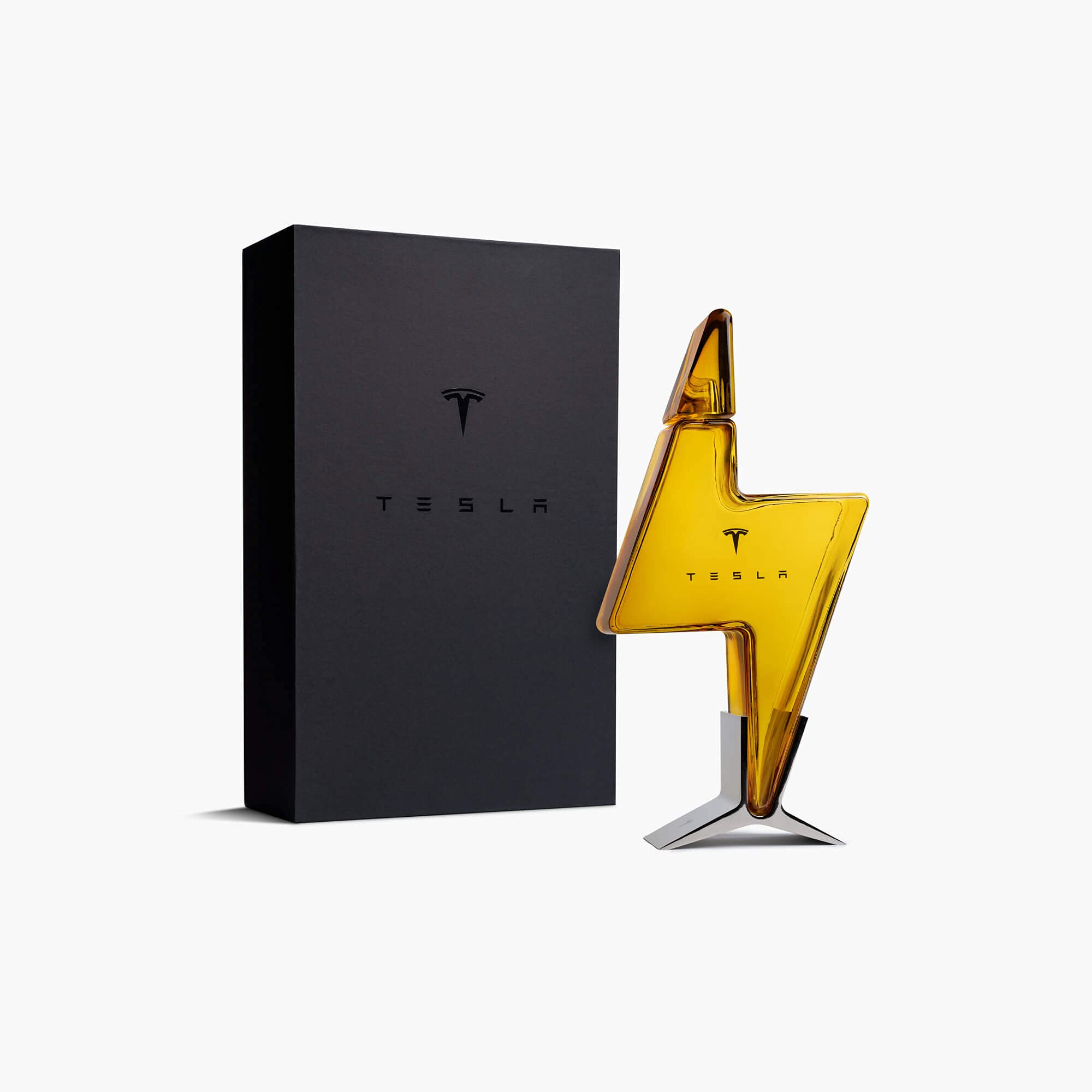 Amazon.co.jp: Tesla テキーラ デキャンタ ボトル&スタンド 限定版