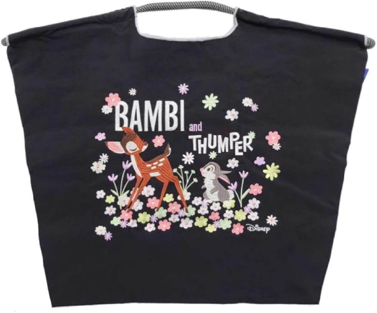 Amazon | ボールアンドチェーン バンビ エコバッグ 黒L | エコバッグ