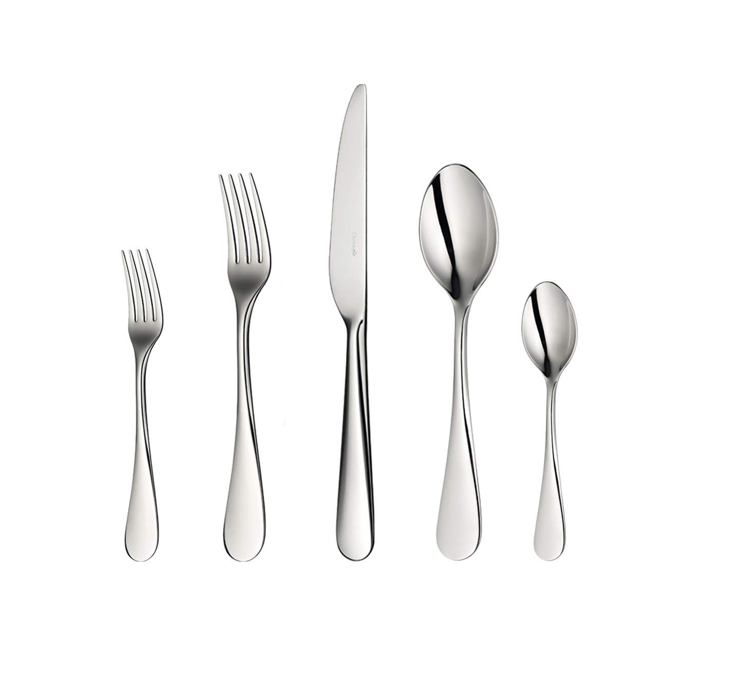 Amazon.com | Christofle Origine Stainless Steel 5-Piece Flatware