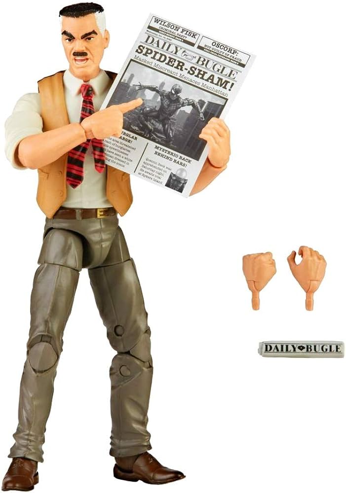 Amazon.com: Hasbro Marvel Legends J Jonah Jameson 6-Inch Figure