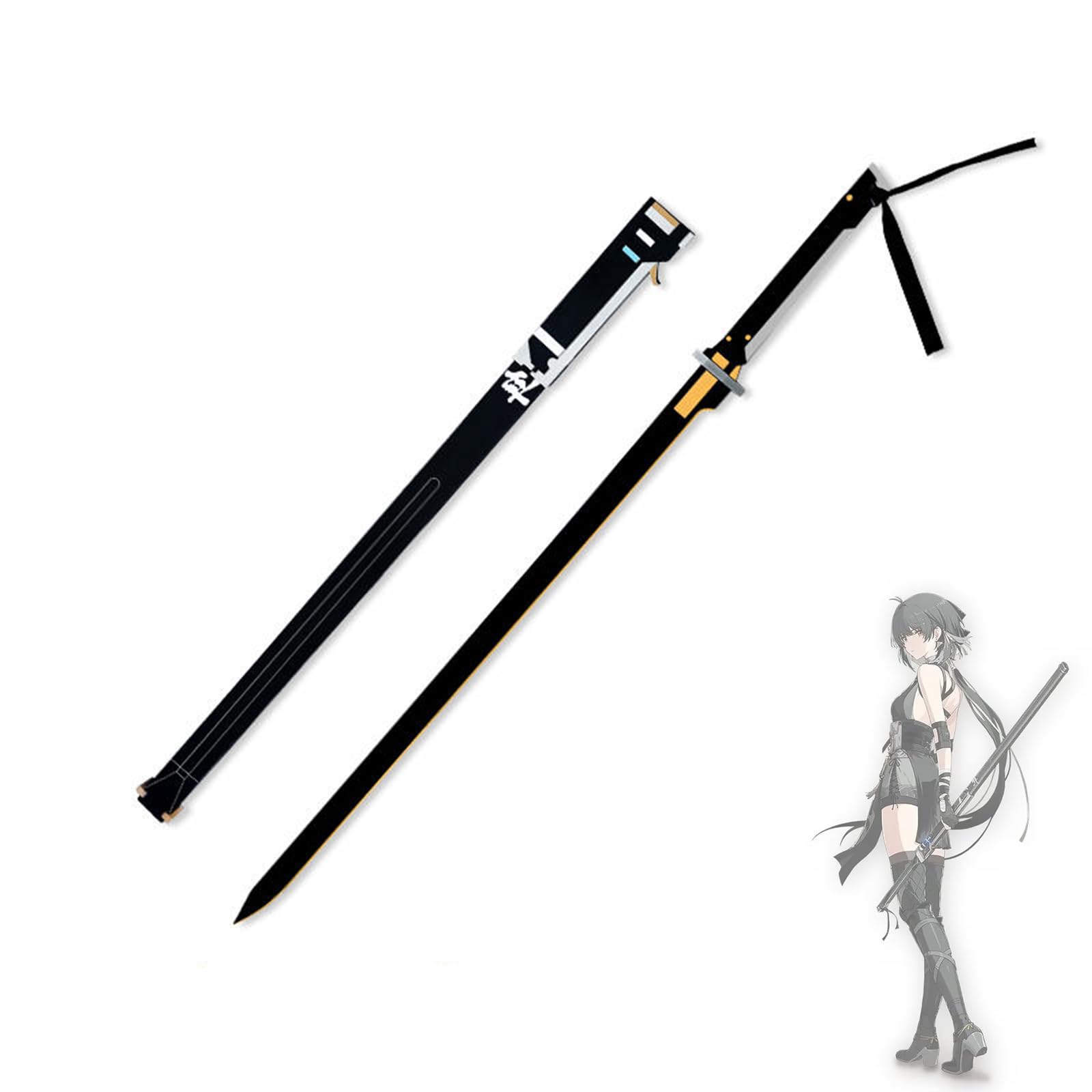 Amazon | [SDCADQ]鳴潮 周辺 コスプレ道具 槍 剣 模造刀 武器 鞘付き