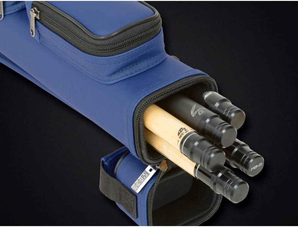 Amazon.co.jp: ビリヤード キューケース Mezz ZC-23A ブルー (2バット3