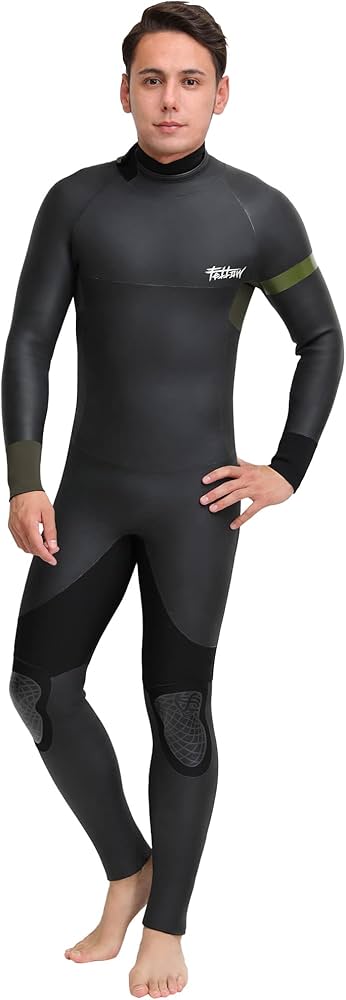 Amazon | FELLOW セミドライ ウェットスーツ バックジップ 5mm 3mm