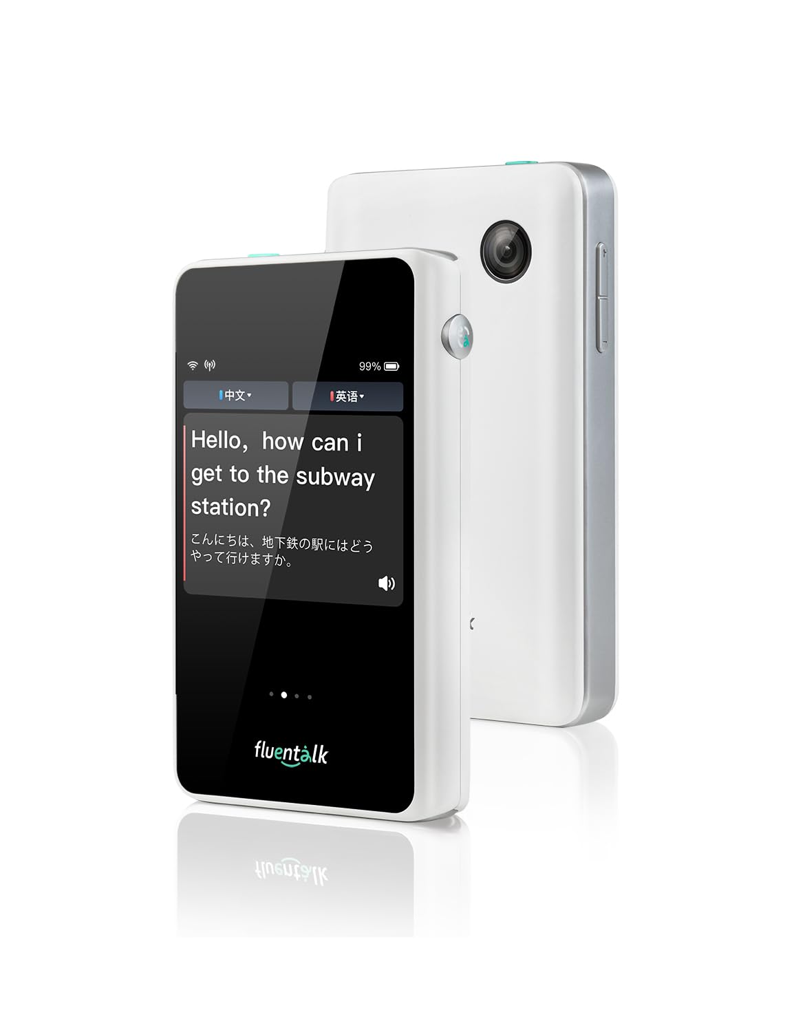 Amazon | Fluentalk by Timekettle T1mini 翻訳機 43言語対応96