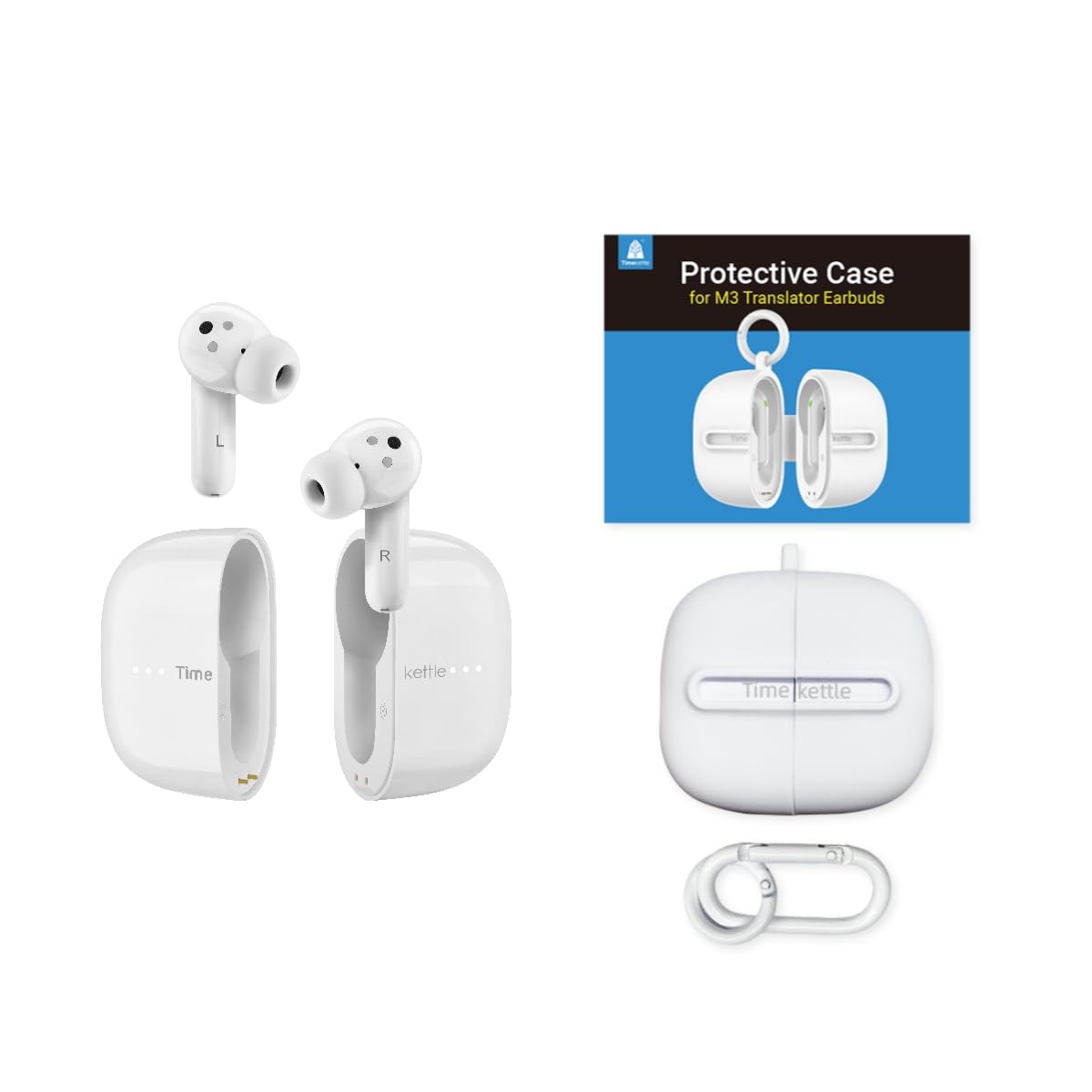 Amazon.com: Timekettle M3 Language Translator Earbuds, Two-Way