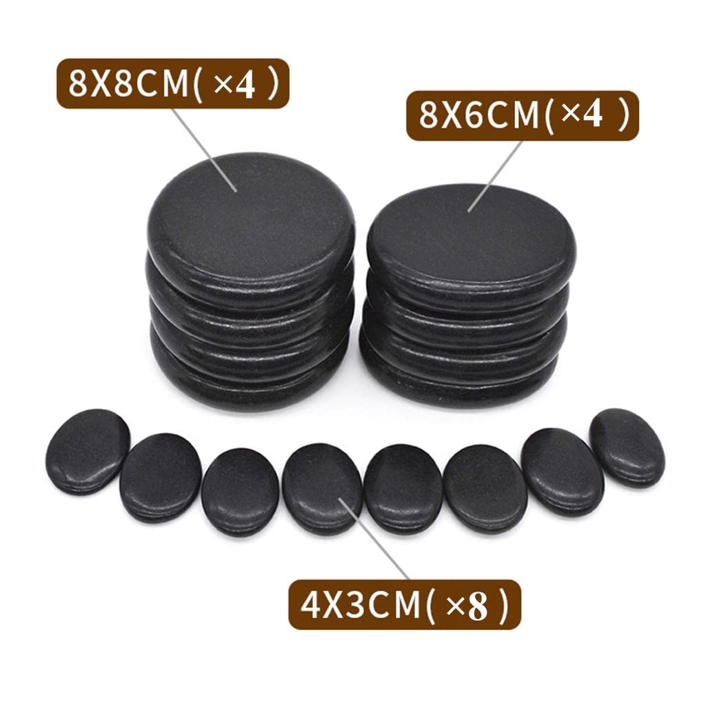 Amazon.co.jp: ホットストーンマッサージセット、ヒーターバッグキット