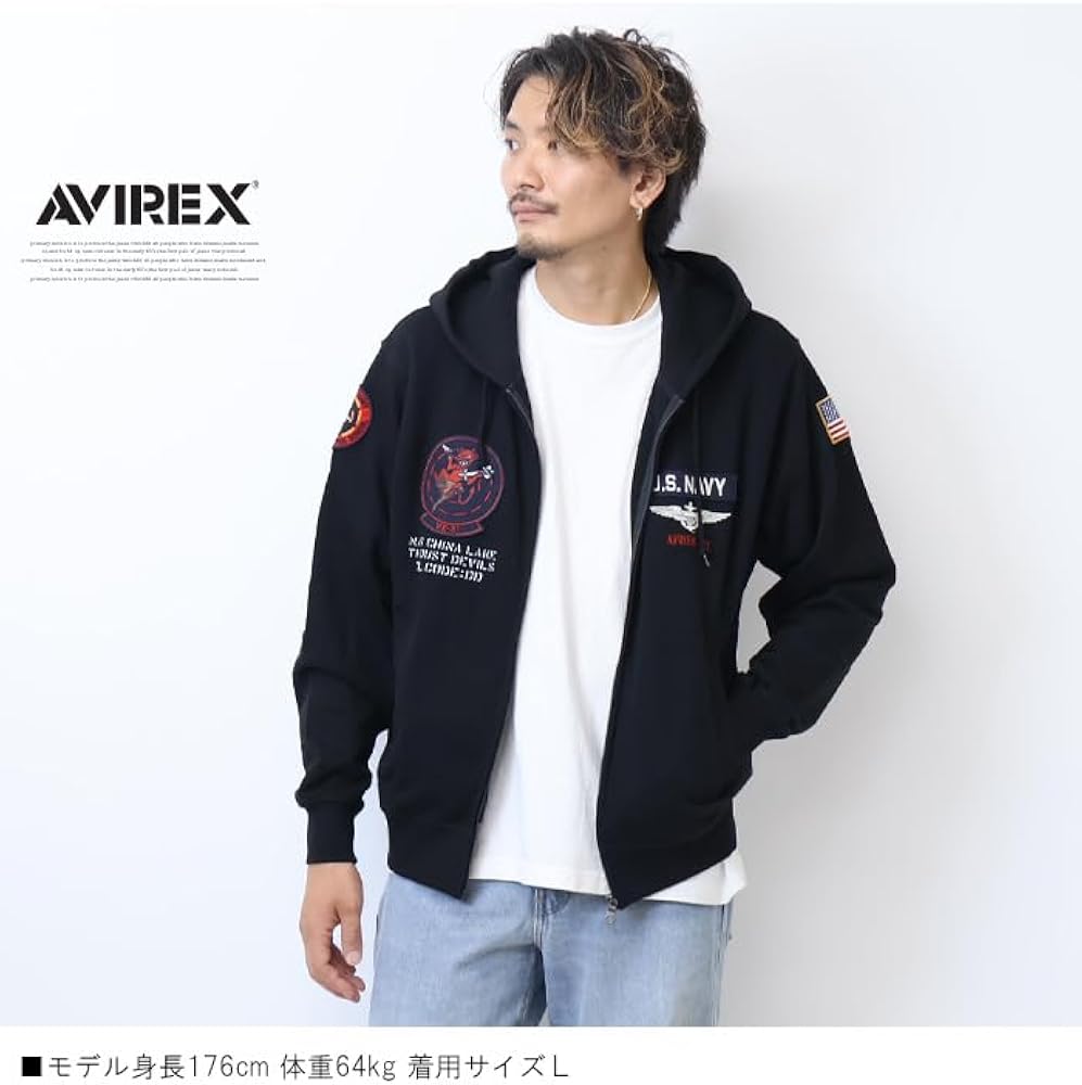 Amazon.co.jp: AVIREX アヴィレックス TOP GUN トップガン ダスト