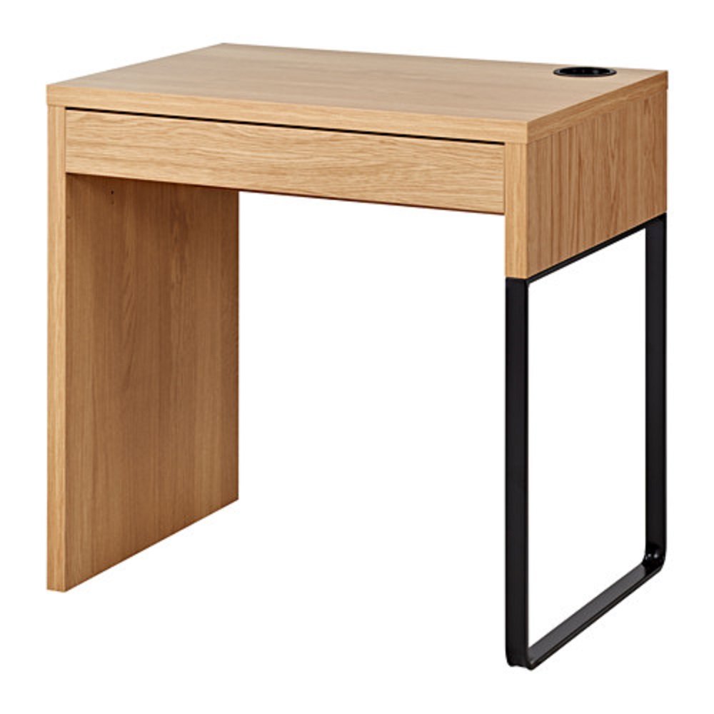 Amazon.co.jp: IKEA/イケア MICKE/ミッケ デスク73x50 cm オーク調