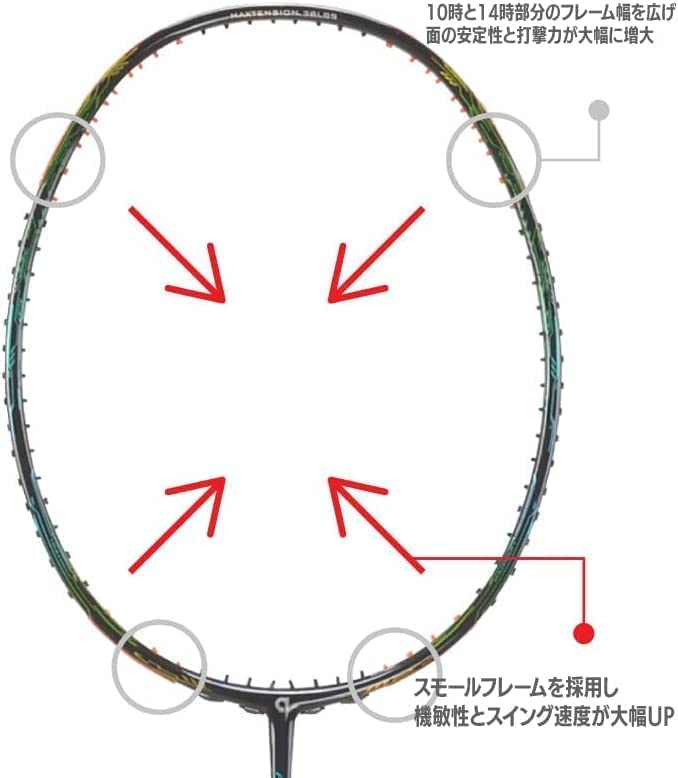 Amazon | [apacs] アパックス バドミントンラケット ファンタラプロ101