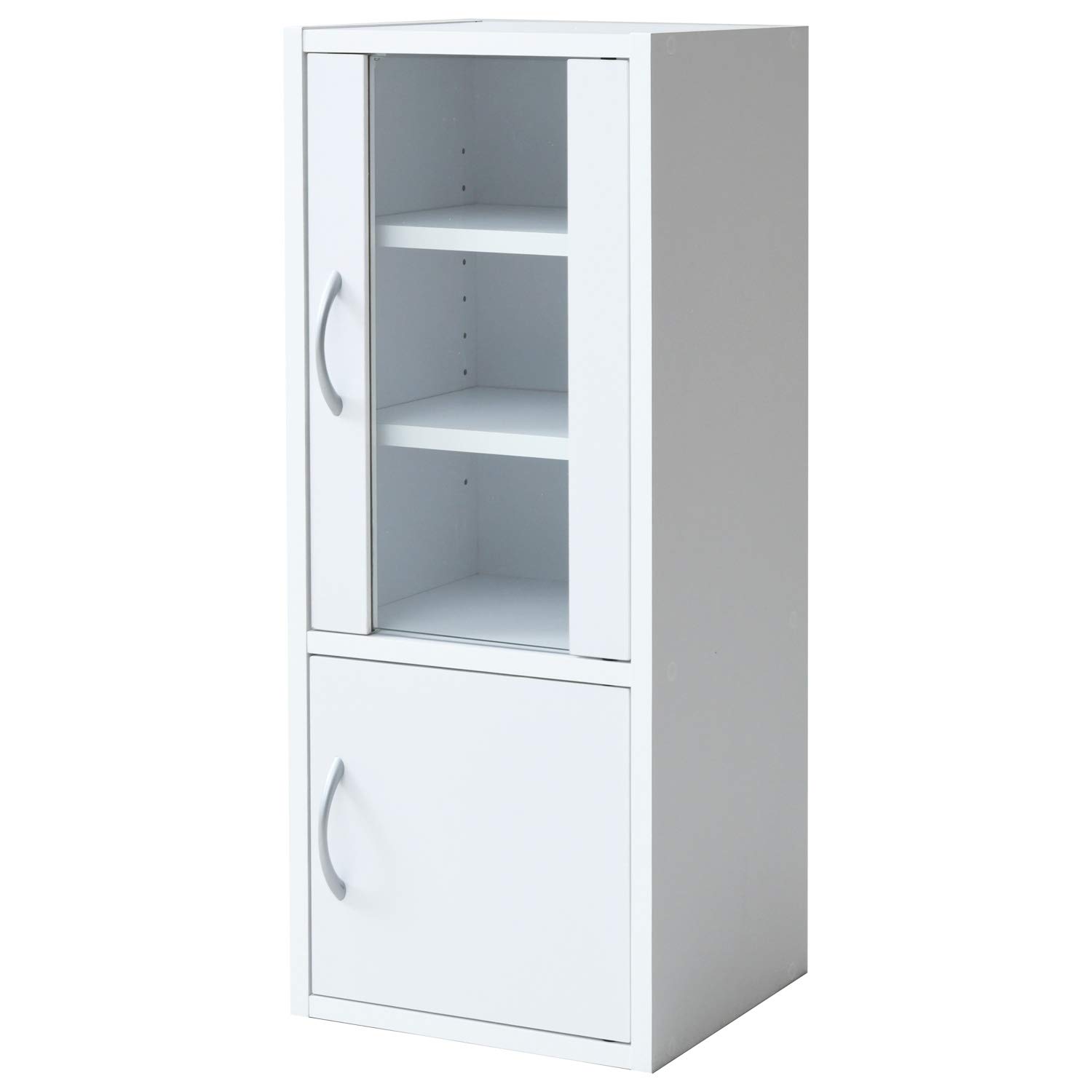 Amazon｜山善(YAMAZEN) 食器棚 (スリム) 幅32㎝ (ミニ) 高さ80×奥行29