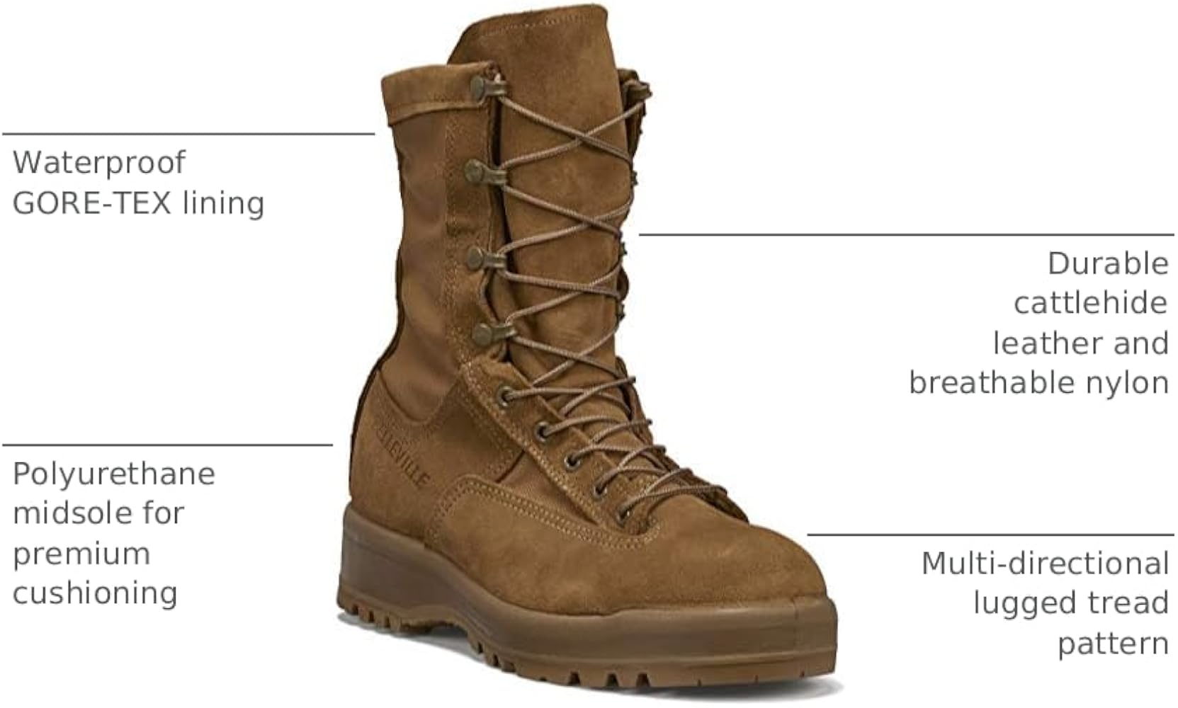 Amazon.com: Belleville Men's Combat Boots - Waterproof Steel Toe