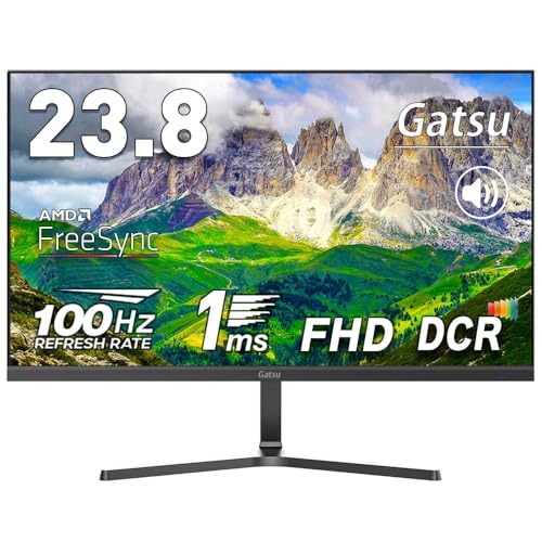 Amazon.co.jp: Gatsu モニター 23.8インチ 100Hz ゲーミングモニター