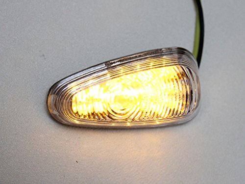 Amazon | LEDエアロウインカー クリアZX-12R ZX-6R ZRX1200 GPZ900R