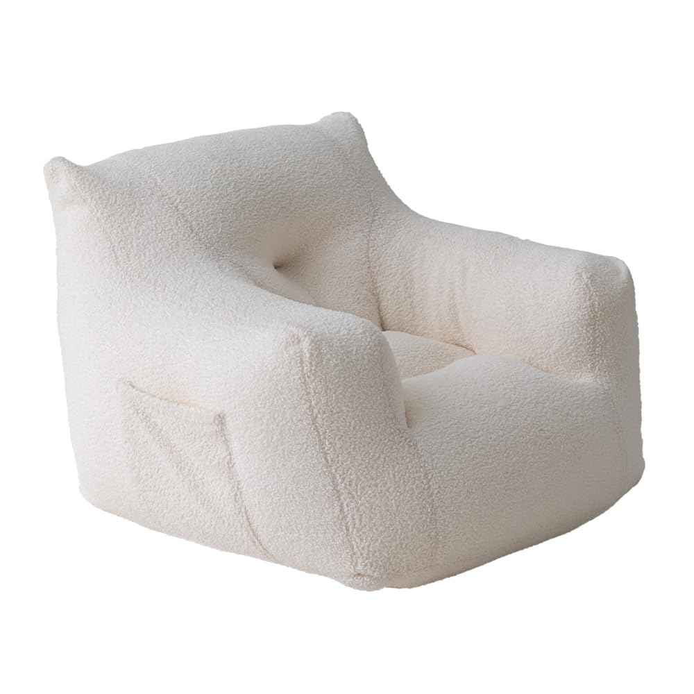 はるは】☆smoo jack ビーズクッション ビーズソファホワイト Amazon