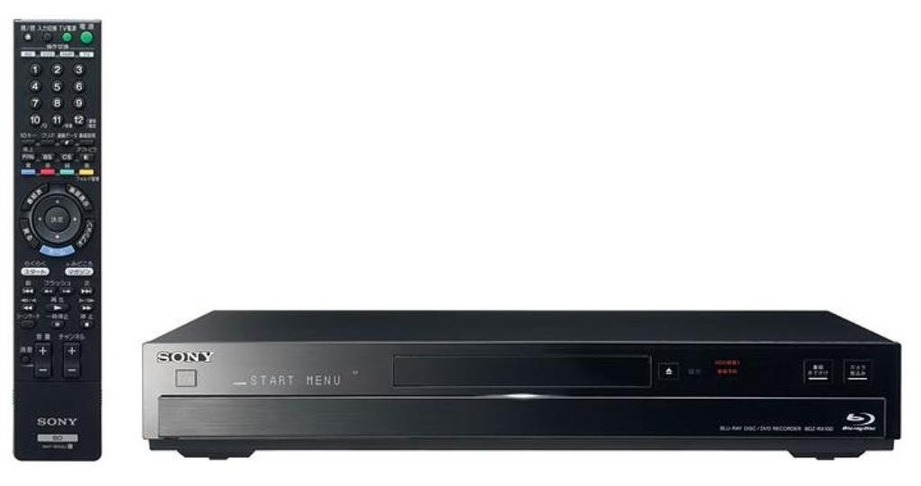 Amazon | SONY ブルーレイレコーダー 1TB ダブルチューナー BDZ-RX100