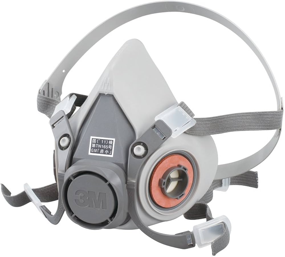Amazon | 3M 防毒マスク 半面形面体 6000 スモール 国家検定合格品