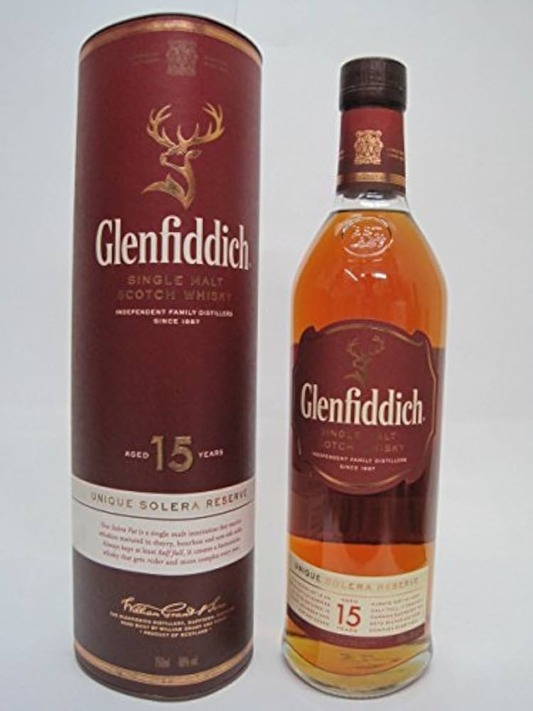 Amazon.co.jp: グレンフィディック15年 ソレラリザーブ 700ml [並行