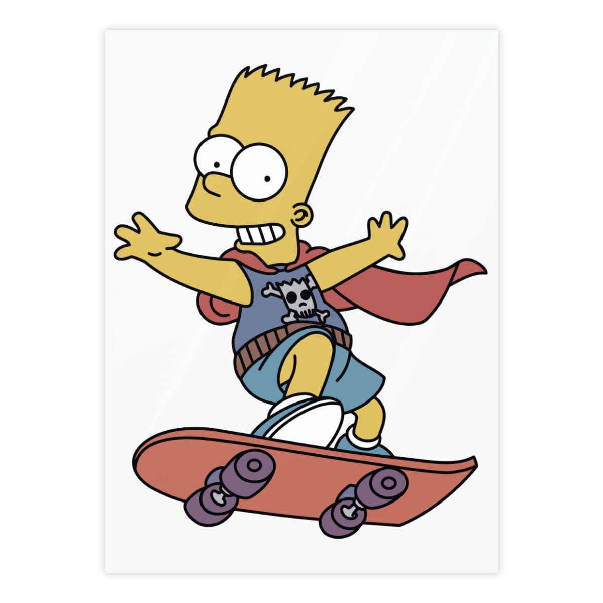 Amazon.co.jp: ザ・シンプソンズ クリスタルステッカー 防水シール