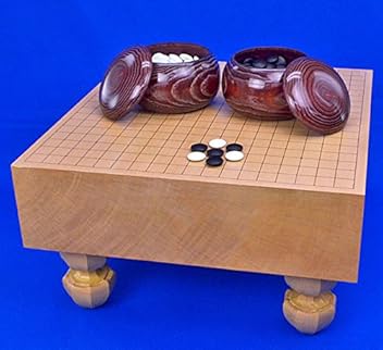 Amazon.co.jp: 将碁屋: 足付碁盤セット