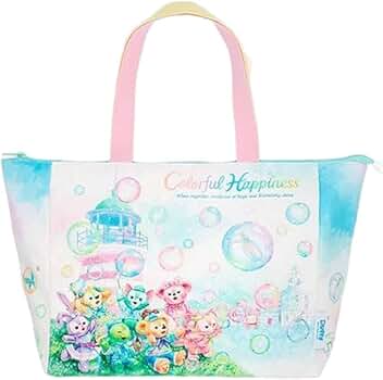 Amazon | トートバッグ ダッフィー＆フレンズ カラフルハピネス 20周年
