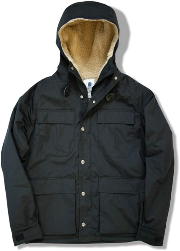 Amazon | SIERRA DESIGNS ボアパーカー ブラック マウンテンパーカー