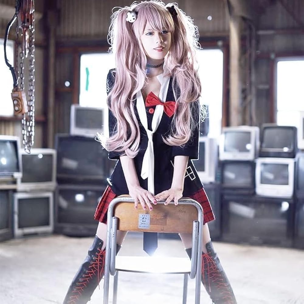 Amazon.co.jp: [KONRO] 江ノ島盾子 コスプレ衣装 【ウィッグ付き