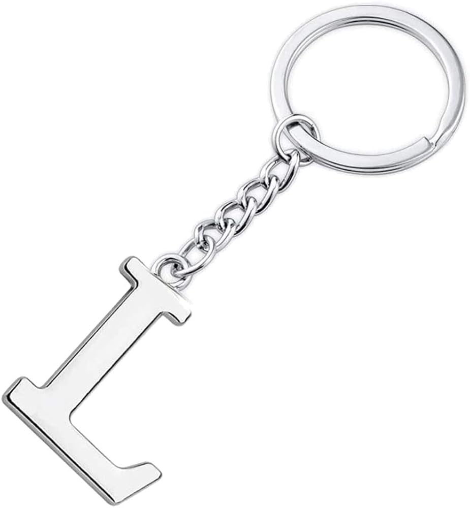 Amazon.co.jp: イニシャル文字 キーチェーン アルファベットキーリング