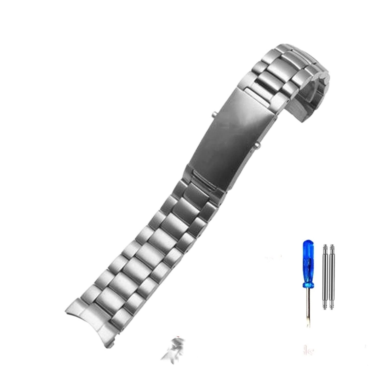 Amazon.co.jp: 時計バンド 316L 20mm 22mm シルバー ステンレス