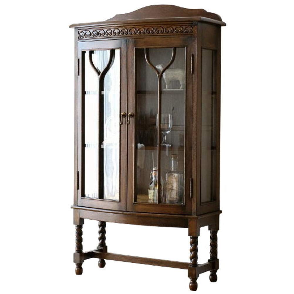 Amazon.co.jp: キャビネット ガラス扉 ガラスキャビネット