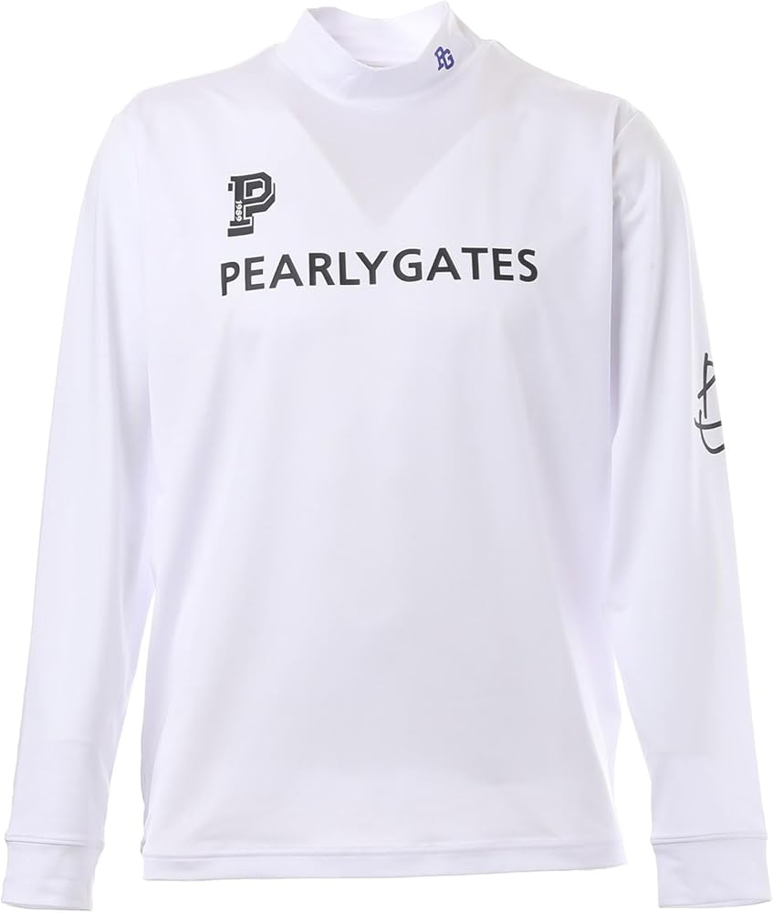 Amazon.co.jp: [パーリーゲイツ] メンズ 長袖 ハイネックシャツ (吸水