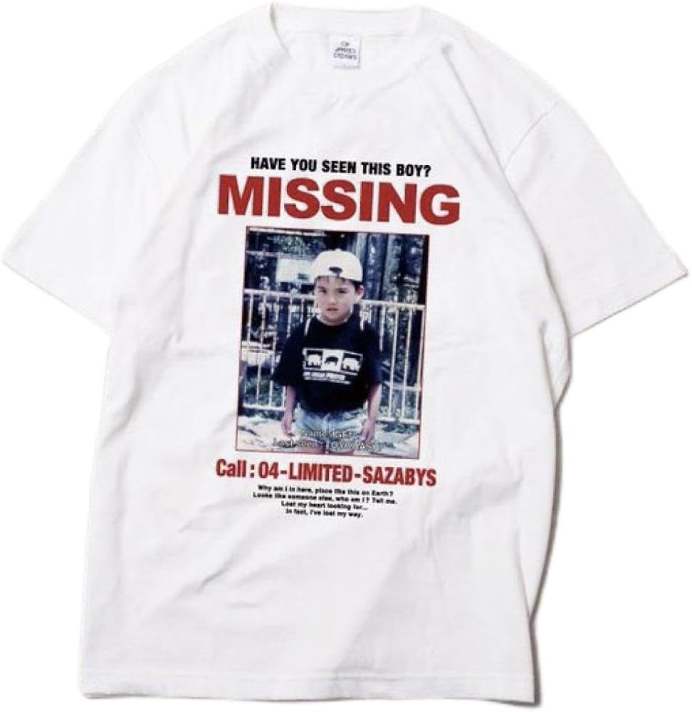 Amazon.co.jp: 04 Limited Sazabys missing T-shirt XL : Clothing