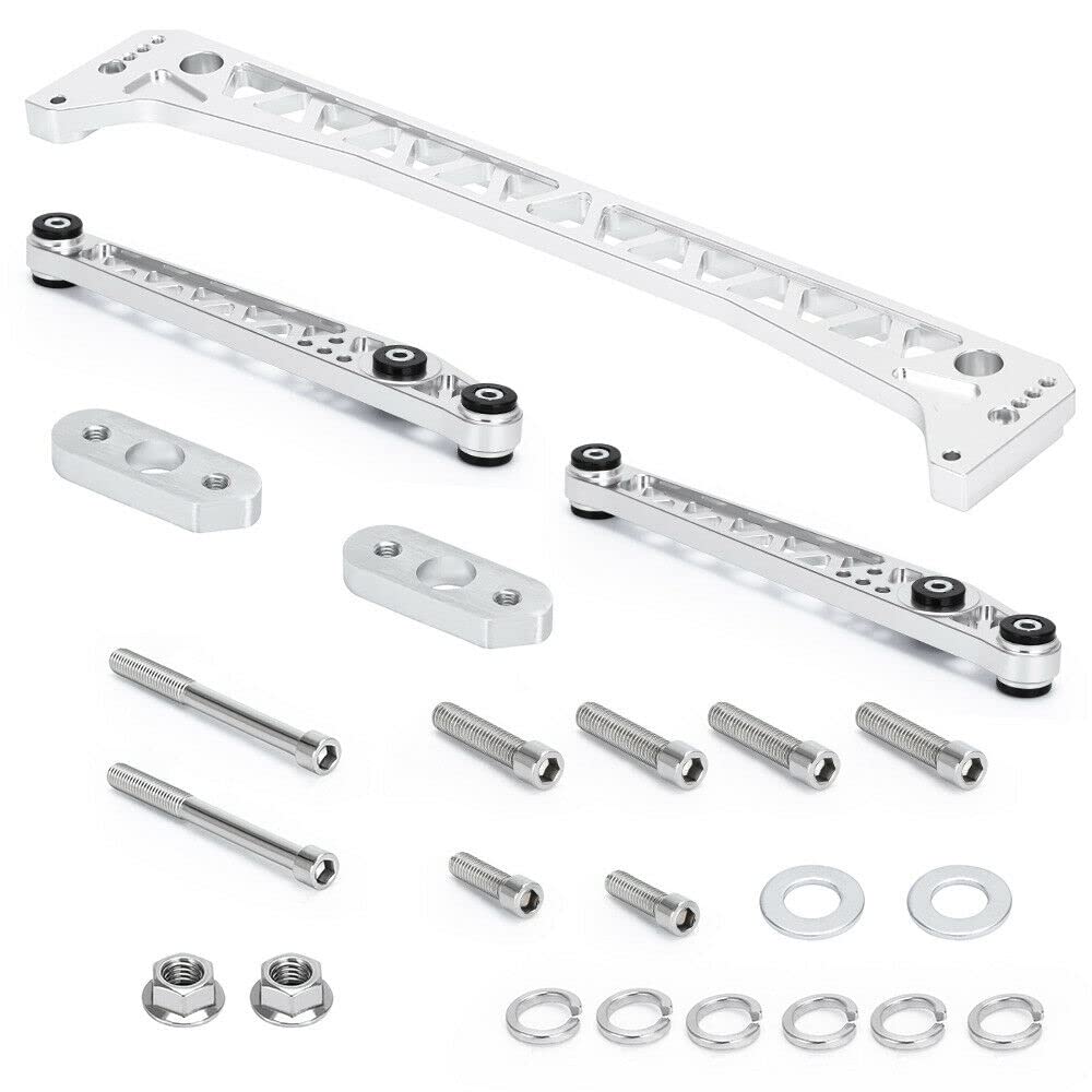 Amazon | PQY リアロワーコントロールアーム+サブフレームブレース