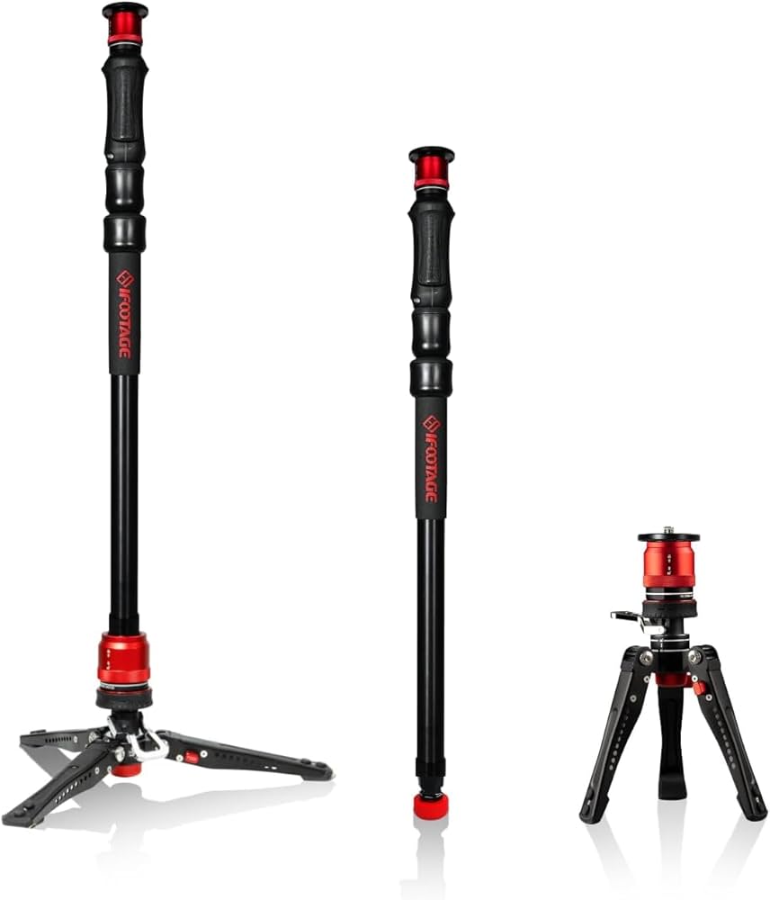 Amazon | IFOOTAGE Cobra 3 Strike 一脚、A150S-Ⅲアルミニウム