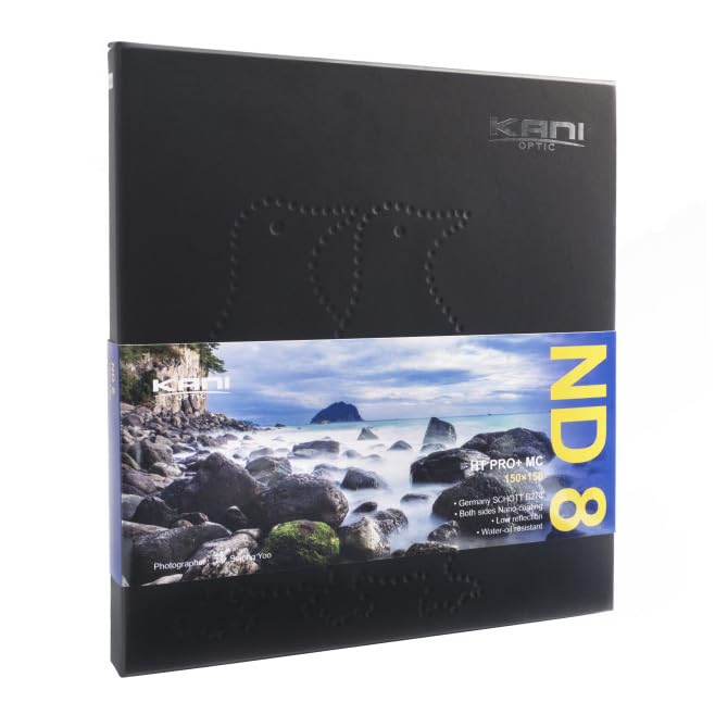 Amazon | KANI 150mm幅 角型フィルター NDフィルター HT PRO+ MC ND8