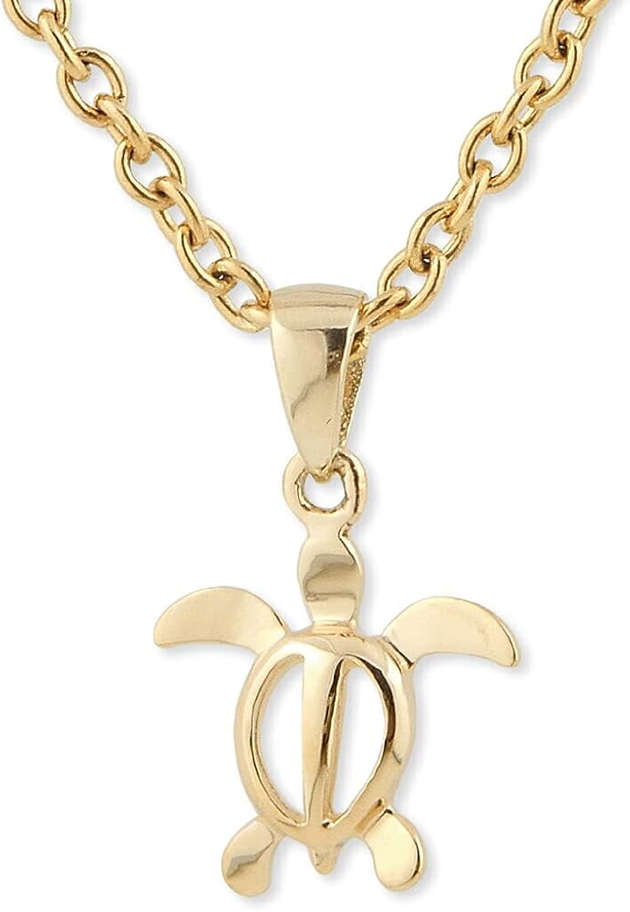 Amazon | ハワイアンジュエリー ネックレス ペンダント ホヌ ウミガメ